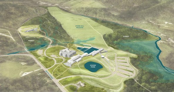 Tadao Ando, Annabelle Selldorf, Selldorf Architects, The Clark, Williamstow, Clark Institute, Kunstcampus, Sterling and Francne Clark Art Institute Campus Expansion Program, July 4, Clark, Art, Kunst und Architektur, Peter Wilmmott, Reed Hilderbrand Landscape Architecture, Museum, Paintings, Manton Research Center, Gensler New York, reflecting pool, Cooper, Robertson & Partners, Stone Hill Center, BauNetz, Baunetz-Meldungen, www.clarkart.edu, Clark Center