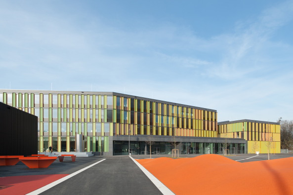 Rumliches Bildungszentrum Biberach/Ri, Lanz Schwager Architekten, Realschule, school