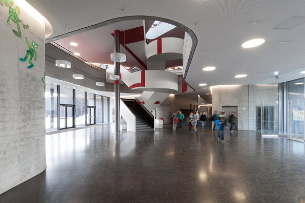Rumliches Bildungszentrum Biberach/Ri, Lanz Schwager Architekten, Realschule, school