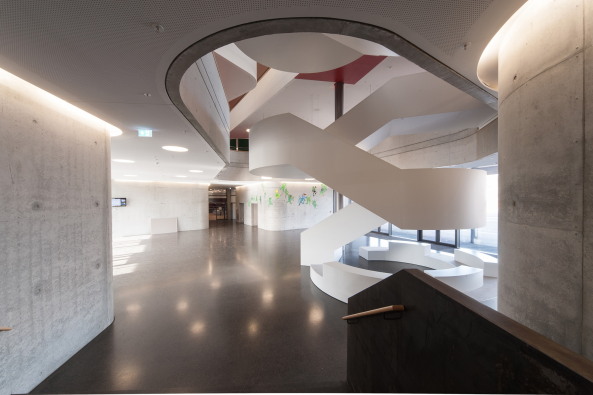 Rumliches Bildungszentrum Biberach/Ri, Lanz Schwager Architekten, Realschule, school