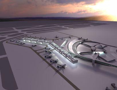 Plne fr Flughafenterminal in New York vorgestellt