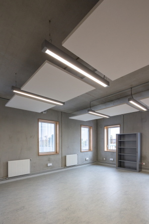 Konzertsaal, Konzerthalle, Konservatorium, Bondy, Paris, Zumtobel, Squano Amnagement, Radio Francen concert hall, Frankreich, Musik, Klassik, Wellblech, Blechh, Streckmetall, Sennheiser, PARC Architectes, Brice Chapon, Emeric Lambert, Verseilles, 11h45