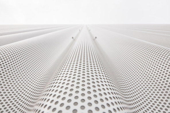 Konzertsaal, Konzerthalle, Konservatorium, Bondy, Paris, Zumtobel, Squano Amnagement, Radio Francen concert hall, Frankreich, Musik, Klassik, Wellblech, Blechh, Streckmetall, Sennheiser, PARC Architectes, Brice Chapon, Emeric Lambert, Verseilles, 11h45