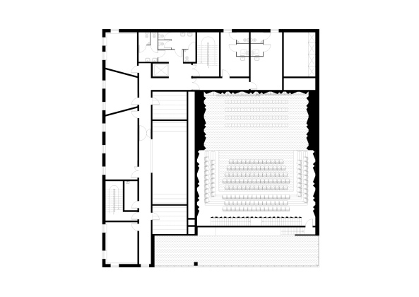 Konzertsaal, Konzerthalle, Konservatorium, Bondy, Paris, Zumtobel, Squano Amnagement, Radio Francen concert hall, Frankreich, Musik, Klassik, Wellblech, Blechh, Streckmetall, Sennheiser, PARC Architectes, Brice Chapon, Emeric Lambert, Verseilles, 11h45