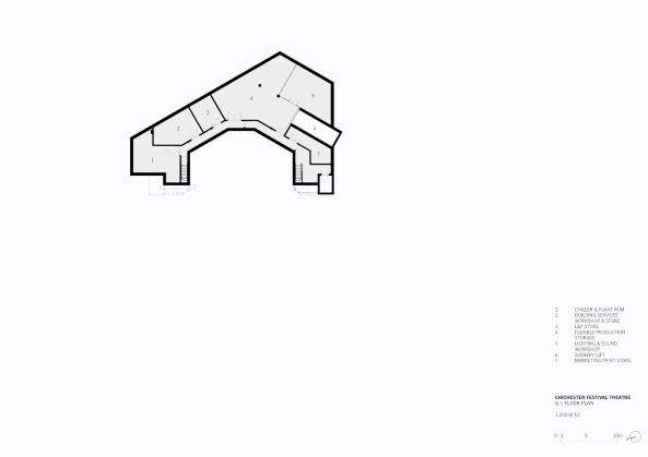 Chichester Festival Theatre, Haworth Tompkins, Powell and Moya, Theaterbau, Sichtbeton, Moderne, Umbau, concrete, renewal, modernism