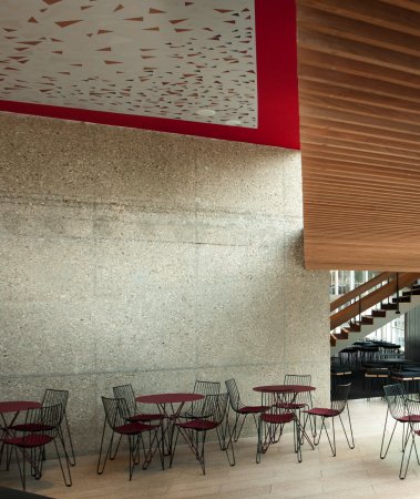 Chichester Festival Theatre, Haworth Tompkins, Powell and Moya, Theaterbau, Sichtbeton, Moderne, Umbau, concrete, renewal, modernism