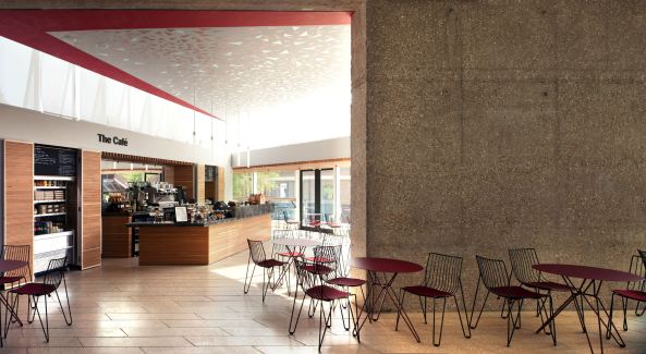 Chichester Festival Theatre, Haworth Tompkins, Powell and Moya, Theaterbau, Sichtbeton, Moderne, Umbau, concrete, renewal, modernism