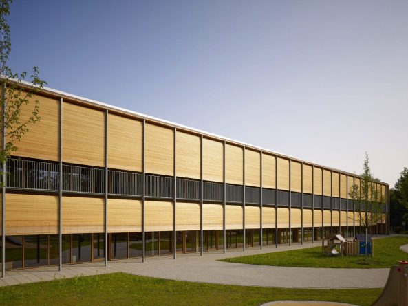 MGF Architekten, Baukastensystem Kindertageseinrichtung, Kita, Frankfurt, Holzbau