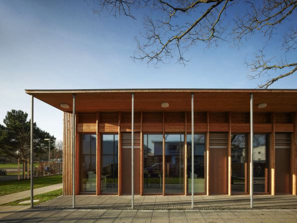 MGF Architekten, Baukastensystem Kindertageseinrichtung, Kita, Frankfurt, Holzbau