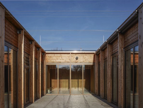 MGF Architekten, Baukastensystem Kindertageseinrichtung, Kita, Frankfurt, Holzbau