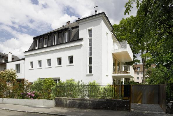 best architects award, Morscher Architekten, Bern, Schweiz, Wohnung, Kapelle, Umnutzung, Beton, Kirche, Art Deko Stil, Schiebefenstern, Minergie Lftung