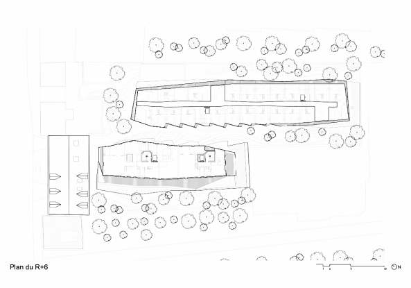Babled Nouvet Reynaud Architectes, Rue Vaugirard, Paris, 15. Arrondissement, Studentenwohnheim, condominium, Aluminium, Fassade, Perforation, Paris, Frankreich