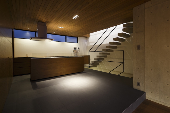 APOLLO Architects, Wohnhaus, Japan Minihaus, Tokio, Holz, Beton, Einfamilienhaus, Miniguser, Masao Nishikawa, Satoshi Kurosaki, Nibancho Chiyoda ward Tokyo, Minihouse, Nakano ward Tokyo, Private housing, 2014