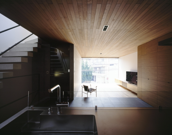 APOLLO Architects, Wohnhaus, Japan Minihaus, Tokio, Holz, Beton, Einfamilienhaus, Minig�user, Masao Nishikawa, Satoshi Kurosaki, Nibancho Chiyoda ward Tokyo, Minihouse, Nakano ward Tokyo, Private housing, 2014