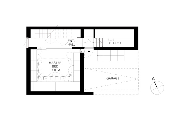 APOLLO Architects, Wohnhaus, Japan Minihaus, Tokio, Holz, Beton, Einfamilienhaus, Miniguser, Masao Nishikawa, Satoshi Kurosaki, Nibancho Chiyoda ward Tokyo, Minihouse, Nakano ward Tokyo, Private housing, 2014