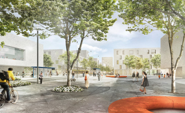 Wettbewerb Bayernkaserne, M�nchen, Freimann, Dudler, Hilmer Sattler Albrecht, Konversion