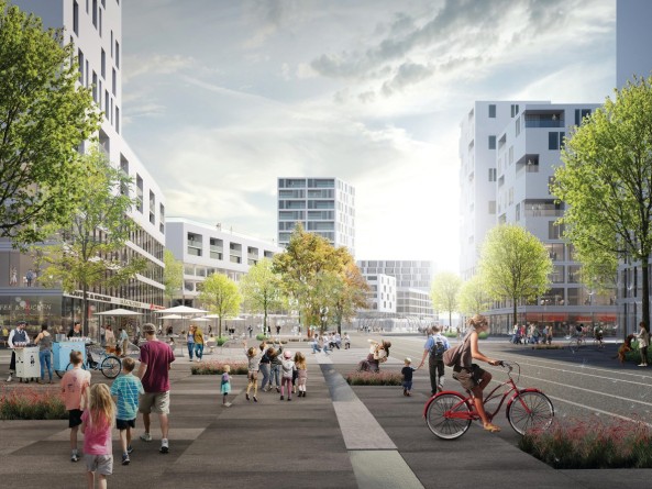 Wettbewerb Bayernkaserne, Mnchen, Freimann, Dudler, Hilmer Sattler Albrecht, Konversion