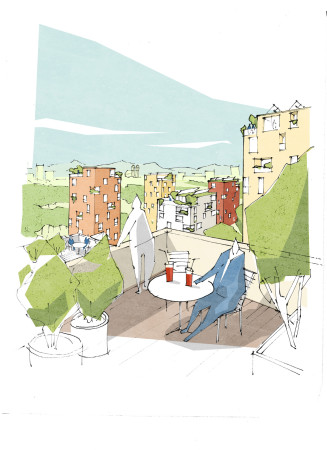 Wettbewerb Bayernkaserne, M�nchen, Freimann, Dudler, Hilmer Sattler Albrecht, Konversion