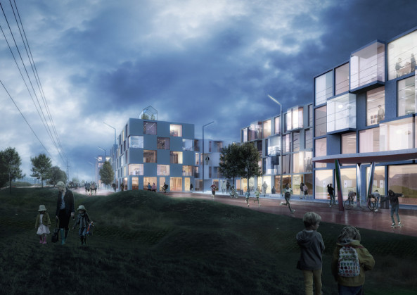 Wettbewerb Bayernkaserne, Mnchen, Freimann, Dudler, Hilmer Sattler Albrecht, Konversion