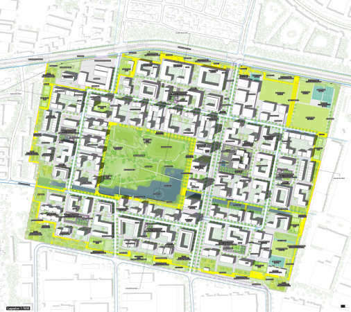Wettbewerb Bayernkaserne, Mnchen, Freimann, Dudler, Hilmer Sattler Albrecht, Konversion