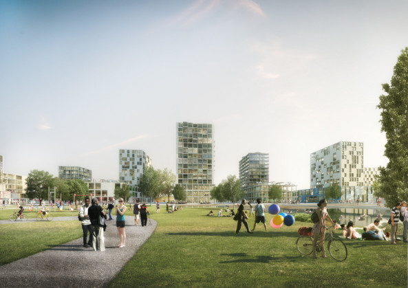 Wettbewerb Bayernkaserne, Mnchen, Freimann, Dudler, Hilmer Sattler Albrecht, Konversion