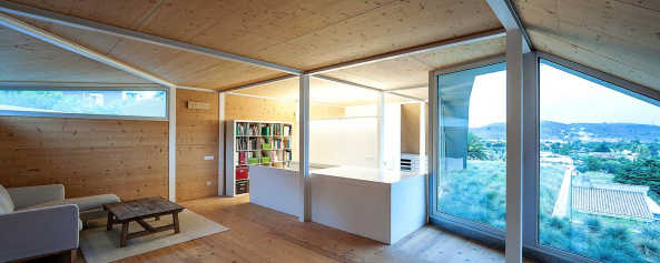 Haus am Hang, San Cristobal de la Laguna, Teneriffa, Virgilio Gutirrez Herreros. House on a hill, Tenerife