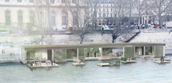Pedro Manuel Ara�jo, Michael Oliveira,Tomas Ghisellini, Andrea Andreotti, Nicola Cataldo, joon Bom Shim, Frank Dittel, Andreas Bl�dow, Vera K�lblin, Belinda Pradella, Szymon Nowakowski, Jedrzej Pawlaczyk, Dorota Piechocinska, Alan Lau, Sand Helsel, Vivian Johnny, Kwang Min Lee, Jae Hyun Kim, Hyung Gyu Kim, Kenny Kim, Luiz Eduardo Lupatini, Hideaki Nishimura, Oliwia Stachowska, Anna Sokalska, Champagnerbar, Paris, Pont des Arts, Br�cke, Wettbewerb, Studentenwettbewerb, Pavillon, Glaskasten, Pariscope, Architectural Competition, Concours d'Architecture, Studenten, Architekturwettbewerb, Ideenwettbewerb, Alkohol, Cocktails, Dekadenz, River Champagne Bar, France, Frankreich, Seine, AC-CA