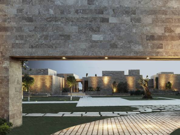 Emre Arolat Architects, T�rkei, Bodrum, Yalikavak Palmarina, Yachthafen, Insel, Wohnungsbau, Hafen, Lokalcholorit, Kalkstein, travertin, turkey, housing, marina, Einkaufszentrum, shopping center, Glas