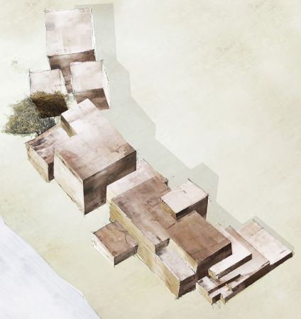 Emre Arolat Architects, Trkei, Bodrum, Yalikavak Palmarina, Yachthafen, Insel, Wohnungsbau, Hafen, Lokalcholorit, Kalkstein, travertin, turkey, housing, marina, Einkaufszentrum, shopping center, Glas