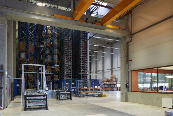 Paul Blau GmbH, Wien, Liesing, Poppe Prehal Architekten ZT GmbH, Steyr, Gewerbebau, industral building, Vienna, Austria, BauNetz