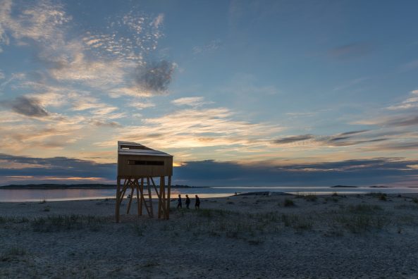 Wikinger; Stil; Norwegen; Rintala Eggertsson; Sami Rintala; Student Workshop; Festival; Architecture; Wooden Structures; Rack Construction; fish rack; Bod; Salten;