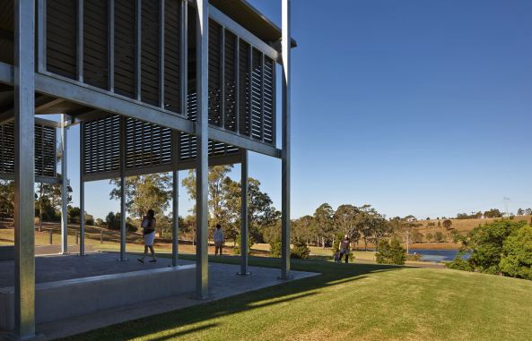 Lakeside Pavilion, Australian Botanic Garden, Sydney, Kennedy Associates Architects