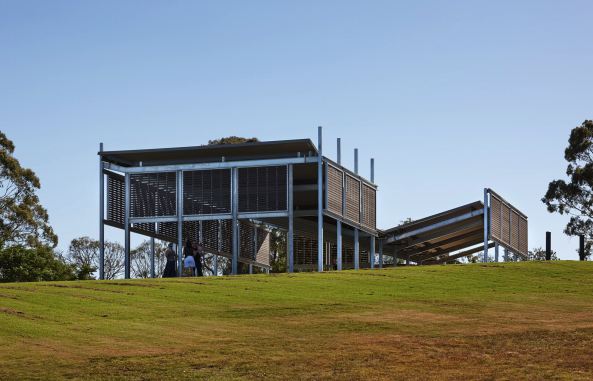 Lakeside Pavilion, Australian Botanic Garden, Sydney, Kennedy Associates Architects