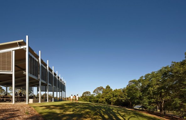 Lakeside Pavilion, Australian Botanic Garden, Sydney, Kennedy Associates Architects