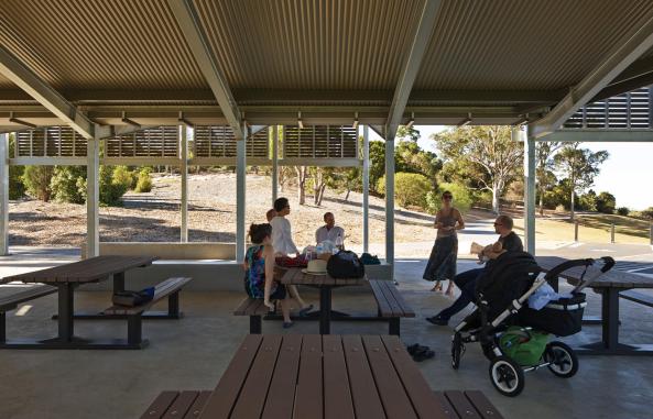 Lakeside Pavilion, Australian Botanic Garden, Sydney, Kennedy Associates Architects