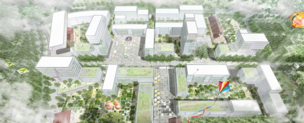 Atelier Thomas Pucher, Arge Reitter Kleboth, Baumschlager Eberle Lochau, Hohensinn Architektur, HPP Hentrich Petschnigg Partner, Gerhard Pfeifer, Gerhard Kreutzer, Arge MRP, Ernst Giselbrecht + Partner, Alt&#x2010;Reininghaus Goes Smart, Eggenberg, Graz, Loft, Stadtquartier, Wohnungsbau, Verdichtung, hochverdichtet, smart city, cities, Hochhaus, Hochhuser, Wohnhochhaus, Shopping, Einkaufen, Quartier, Stadtteil, Stadterweiterung, Stadtumbau, Typologie, Blocktypologie