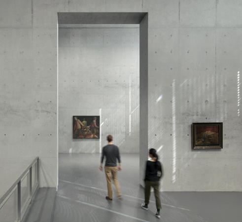 Museum, Kunstmuseum, baunetz, Atelier Deshaus, Long Museum West Bund, Liu Yichun, Chen Yifeng, Shanghai, Beton, Betonb�gen, Transformation, Industriekultur West Bund, Moderne Kunst, klassische Moderne, zeitgen�ssische Kunst, minimalistisch, concrete, modern art, industrial, modern art,