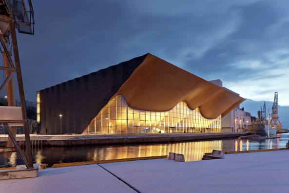 Kilden-Theater- und Konzerthaus in Kristiansand, Norwegen, von ALA Architects