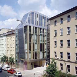 Architekturquartett im Berliner Palast der Republik
