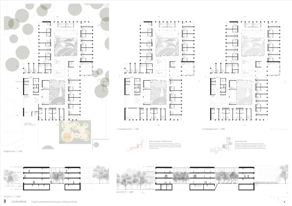 Wettbewerb, St. Urban, Alterspsychiatrie, Schweiz,  Ewa Misiewicz, Blazej Janik,  Proplaning Architekten, Aeschlimann Hasler Partner Architekten,  Oliv Brunner Volk Architekten,  Stefan H�uselmann, Schmid Architekten,  Igual & Guggenheim,  Meletta Strebel Architekten,  Masswerk Architekten, Animula, Denkmalpflege, Erschlie�ung