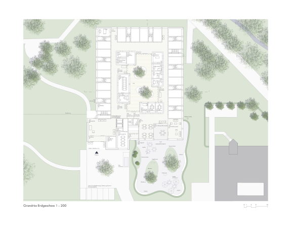 Wettbewerb, St. Urban, Alterspsychiatrie, Schweiz,  Ewa Misiewicz, Blazej Janik,  Proplaning Architekten, Aeschlimann Hasler Partner Architekten,  Oliv Brunner Volk Architekten,  Stefan Huselmann, Schmid Architekten,  Igual & Guggenheim,  Meletta Strebel Architekten,  Masswerk Architekten, Animula, Denkmalpflege, Erschlieung