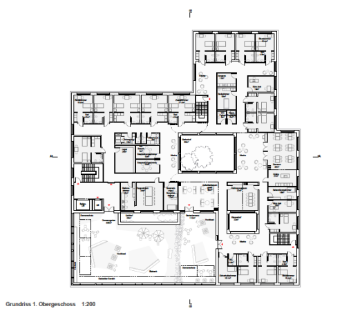 Wettbewerb, St. Urban, Alterspsychiatrie, Schweiz,  Ewa Misiewicz, Blazej Janik,  Proplaning Architekten, Aeschlimann Hasler Partner Architekten,  Oliv Brunner Volk Architekten,  Stefan H�uselmann, Schmid Architekten,  Igual & Guggenheim,  Meletta Strebel Architekten,  Masswerk Architekten, Animula, Denkmalpflege, Erschlie�ung