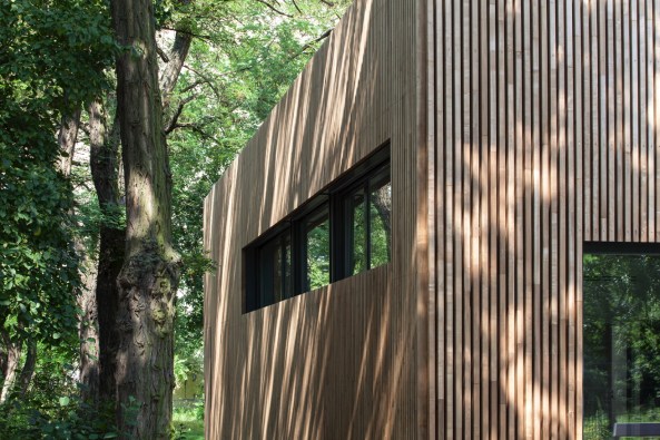 Ecole Voltaire, Berlin, Kantine, Martin Schmitt, Holz, timber, school, restaurant