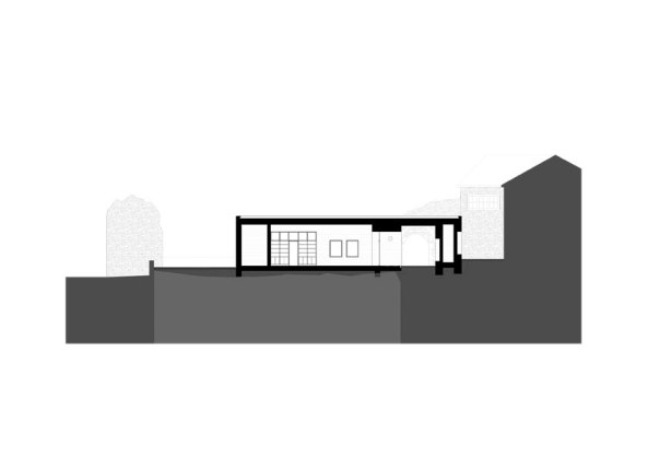 Sparrenburg, Bielefeld, Informationszentrum, Max Dudler, Stampfbeton, tamped concrete