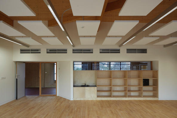DFA Dietmar Feichtinger, Schulzentrum Albert Camus, Coulaines, Holz, school centre, wood, timber