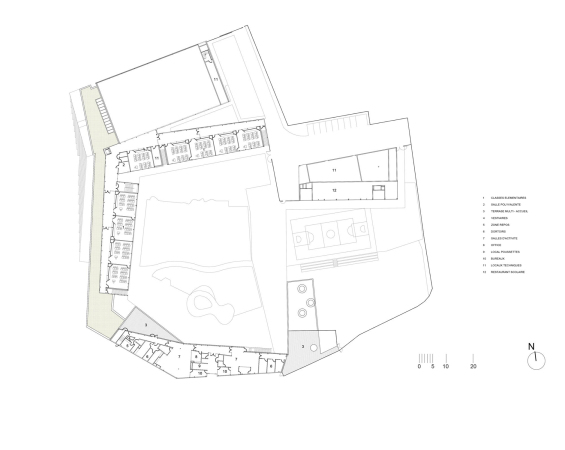 DFA Dietmar Feichtinger, Schulzentrum Albert Camus, Coulaines, Holz, school centre, wood, timber