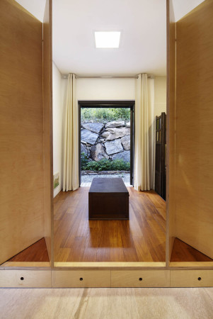 studio_GAON, Gapyeong, Gyeongki-do, Wohnhaus, housing, Sdkorea, House of Respect and Happiness, Einfamilienhaus, Bibliothek, Berglandschaft, Dachausbau, Beton, Stein