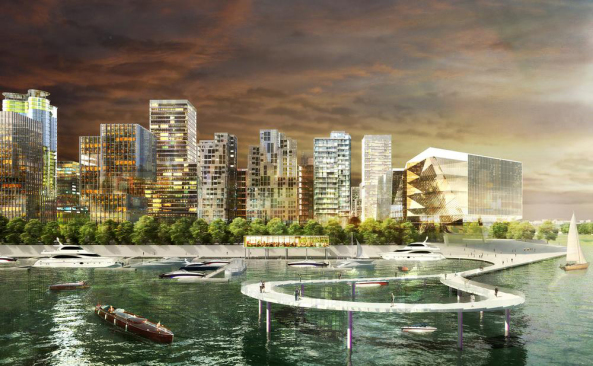 Russland, Moskau, Internationales Finanzzentrum Moskau, Moscow, Stdtebau, stdtebaulicher Wettbewerb, Astoc architects, KCAP architects, Maxwan