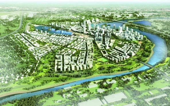 Russland, Moskau, Internationales Finanzzentrum Moskau, Moscow, Stdtebau, stdtebaulicher Wettbewerb, Astoc architects, KCAP architects, Maxwan