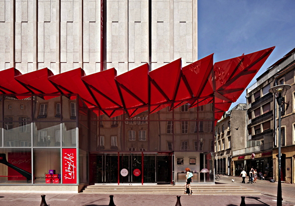 Galeries Lafayette Metz, Manuelle Gautrand Architecture, Umbau, alteration, Kaufhaus, department store